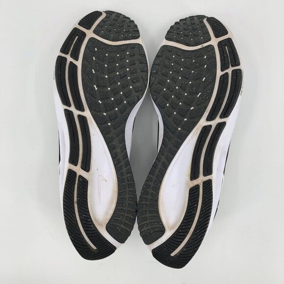 Nike Black White Breathable Comfort Athletic Shoes | Lace-Up Closure main image 6